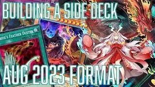 YUGIOH Tutorial How to Build a Side Deck for AUG 2023 format!