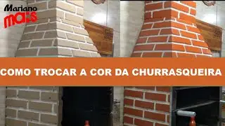 COMO TROCAR A COR DA CHURRASQUEIRA PRE MOLDADA