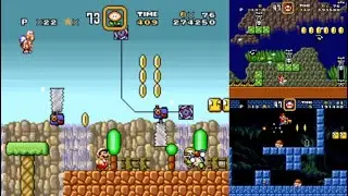 SMW Hack : Super Mario Bros. The Hunt For The Magical Key Part 2