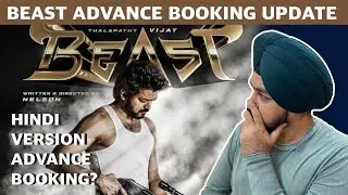 Beast Hindi Advance Booking Update | Thalapathy VIJAY | Raw Advance Booking (Beast Hindi) | Pooja H