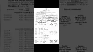 B.A. Programme ~ 1st, 2nd & 3rd Year  [SOL] Date Sheet 2018-19