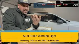 Контрольная лампа тормозной системы Audi: сколько миль вам ДЕЙСТВИТЕЛЬНО осталось?
