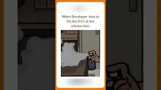 Developer Tries Fix Bug 🤣 #developer #developermemes #codermemes #trending #funny #codingmemes