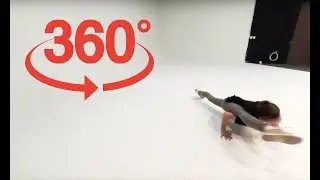 360 VR photoshoot backstage with Amir Gumerov - Amalia Maximova