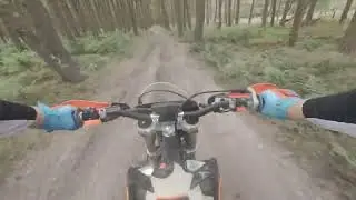 Helmsley Putoline Mega Enduro Play Day Lap 2. 24/8/25 KTM EXC 300 2017. Part 1