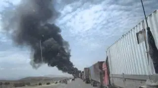 jingle truck burning