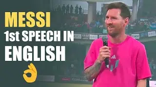Lionel Messi English Speech | G.O.A.T Tour of INDIA 2025 | Arun Jaitley Stadium New Delhi |News Buzz