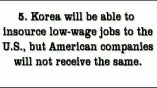 KORUS FTA Summary