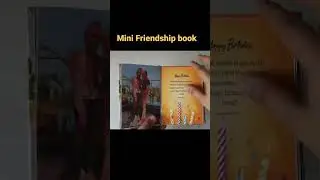 Mini Friendship Book