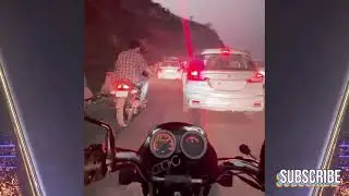 Splendor Night Ride on Dive Ghat | Road Construction Reality#shots ,#blogger ,#rider #bikevlog