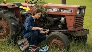 &bdquo;PORZUCONY TRAKTOR NA POLU&rdquo; &ndash; ZAMKNIĘTY NA ZŁOM, AŻ MECHANICZKA ODKRYŁA COŚ, CO ZMIENIŁO WSZYSTKO.