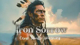 Iron Sorrow - Crow Scouts' Warning | Groove Doom Southern Metal | Official Lyrics Video