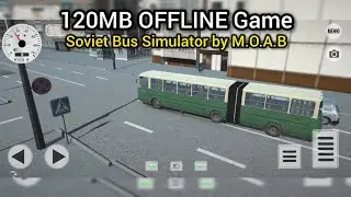 Soviet Bus Simulator - Articulated Bus GamePlay | Ikarus 280