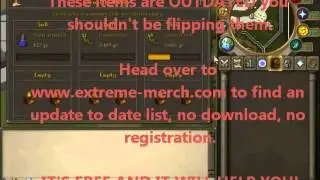 RuneScape Merchanting Guide 2012 | NO DOWNLOADS | Items to Flip - Merchanting Guide |