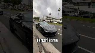 Ferrari Roma exhaust sound is not that great. #shorts