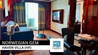 Экскурсия по вилле Gem Haven на борту Norwegian Cruise Line — это лучшая каюта для круизного лайн...