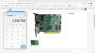 Como saber a capacidade  da sending card, o quanto ela suporta de resolução