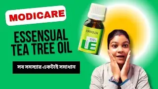 Modicare Essensual tea tree oil/10 Benefits in 1 product 🔥/টি ট্রি অয়েল/Modicare Health।।