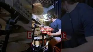 Blast beat and double bass drumming #metaldrumming #heavydrums #drums
