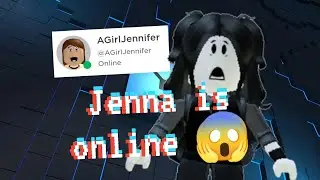 Jenna is online 😱 (date: 5 February 2022) #hacker #roblox #robloxhacker #shorts #AGirlJennifer