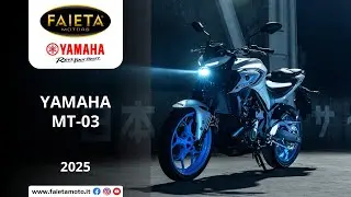 2025 Yamaha MT-03: Sharp in the Dark | Faieta Motors