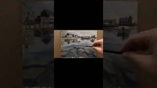 Painting Rockport Mass. #oilpainting #art #painting #artist #demo #tutorial #newengland