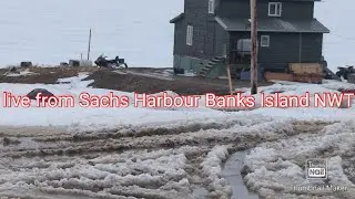 Live from Sachs Harbour on Banks Island, NWT