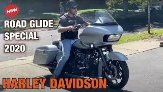 Harley Davidson Road Glide Special 2020 / Удаление остатков наклейки