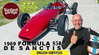 DE SANCTIS FORMULA 850 torna in pista dopo il restauro! BONFANTI GARAGE