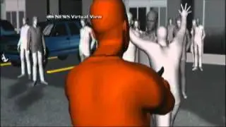 Jared Lee Loughner Surveillance Re-Enactment in Virtual Reality 1/19/2011