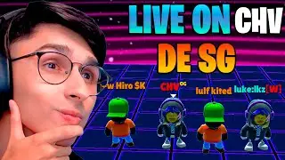 Live RELAMPAGO Stumble Guys AO VIVO! Sabadouuu com CHV jogando com INSCRITOS
