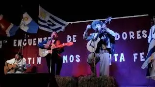 Payada entre Diego Sosa (UY) y Pantaleon Villagra (Arg) 4º Encuentro en Fortín Olmos -16.11.19