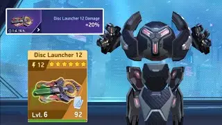 Surge and Disc Launcher 12 gameplay #mecharena #mecharenagameplay  #gaming @playverse_24