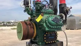 Genemco- SPSC2-04: Mycom Direct Drive Reciprocating Compressor, Model N62B, 100 Hp.