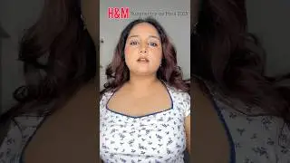 H&m *New Summer Try On Haul 2025 #ytshorts #hmhaul #hmindia #fashiontrends #trending #petitefashion