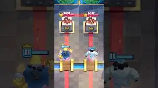 HERO ICE GOLEM VS NORMAL ICE GOLEM! #clashroyale #shorts