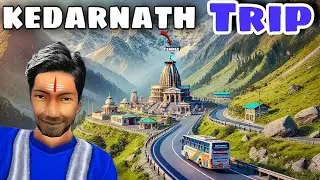 BUS SIMULATOR INDONESIA 🏔️😲 Kedarnath Temple Trip!!