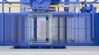 SIAPRO Tunnel shot blasting machine HSC1500x3000 www.siapro.eu, дробеметная установка, Strahlanlagen