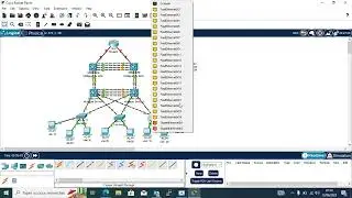 PARTIE 1  Configuration VTP VLAN TRUNK DHCP ETHERCHANNEL HSRP OSPF