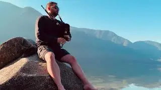 Slow Air + Jig on the Fred Morrison D Smallpipes at Alouette Lake in Beautiful British Columbia