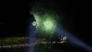 NLightD E1 w/SFT25R vs Nitecore MT1A Pro - Night Beamshots comparison