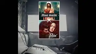 Hua Main&times;fitoor Piano Cover | Animal | Aditya Roy Kapoor | Akshat Jain | #shorts#viral#music#piano 