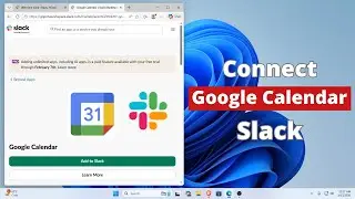 Как подключить Google Календарь к Slack