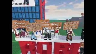 NO CHAT NO ROBLOX #roblox 