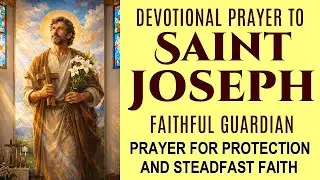 DEVOTIONAL PRAYER TO SAINT JOSEPH FAITHFUL GUARDIAN - PRAYER FOR PROTECTION AND STEADFAST FAITH