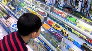 Visiting big Toy Store in Japan Yodobashi Camera Akihabara Tokyo with Patrick
