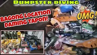 DUMPSTER DIVING | Naka free groceries, pati dog food sa bagong location