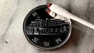 コイン磨き オシャレな500円玉をピカールで鏡面仕上げ🪙 / Polishing a stylish 500 yen coin with Pikal