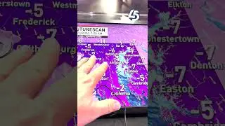 Friday night weather update & what TV people eat while at work all weekend