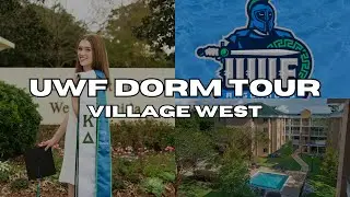 UNIVERSITY OF WEST FLORIDA DORM TOUR! Village West 2Bed